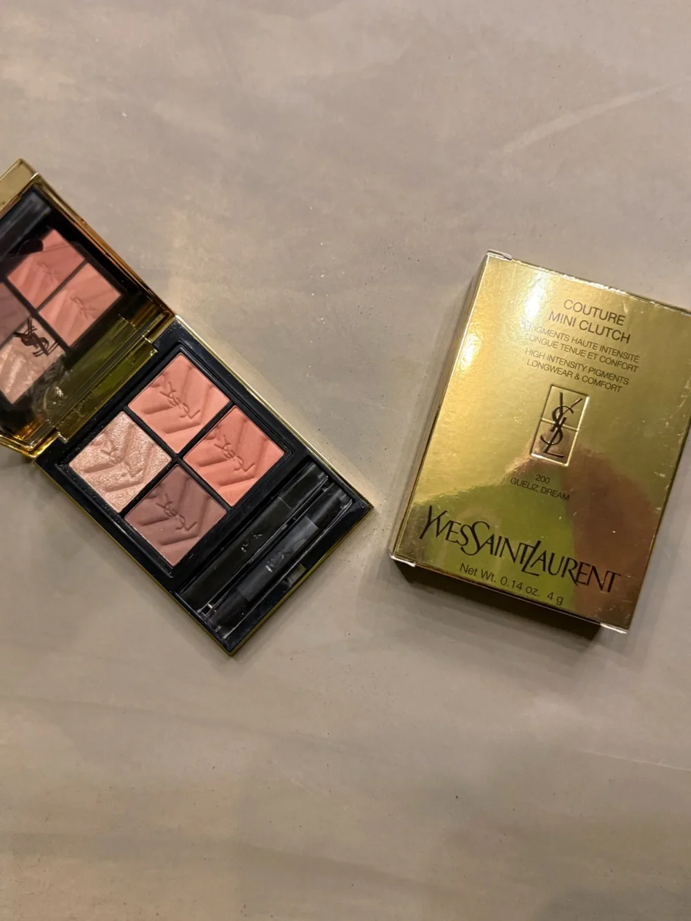 Yves Saint Laurent Couture Mini Clutch Eyeshadow Palette - 200 Gueliz Dream